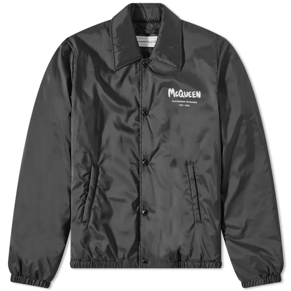 Graffiti Logo Coach Jacket