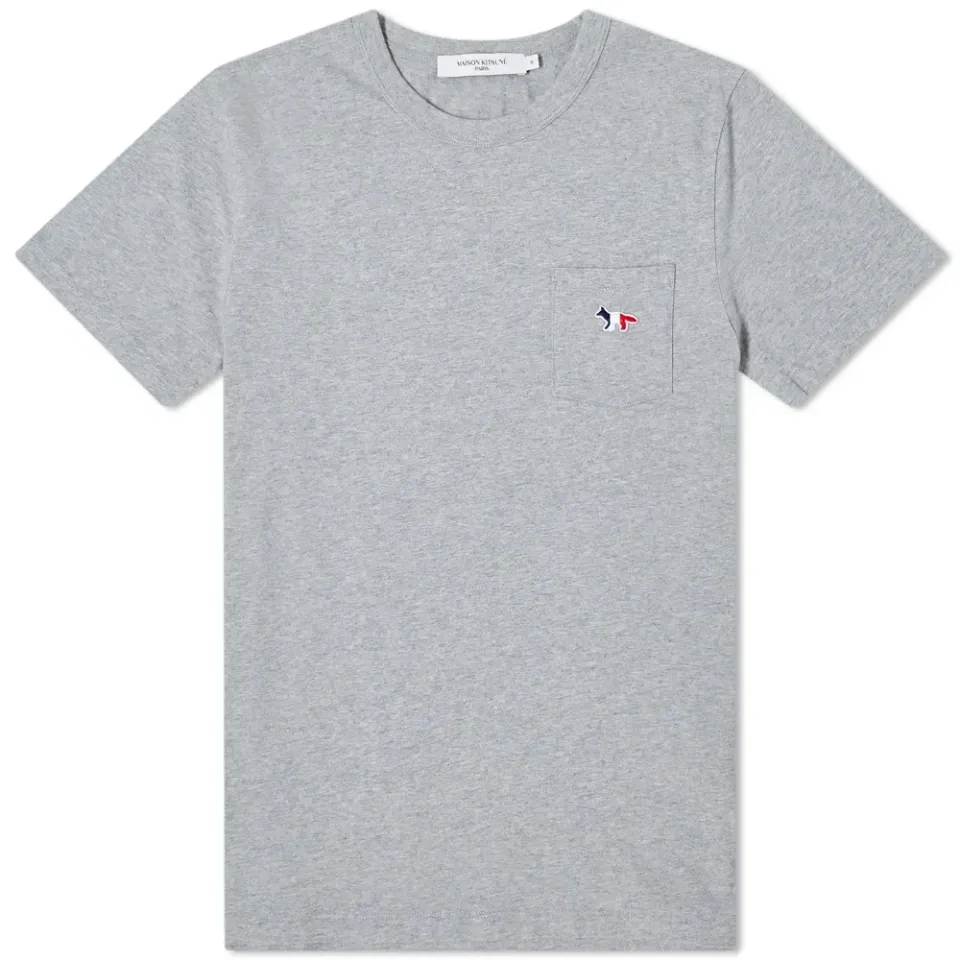 Tricolor Fox Patch T-Shirt