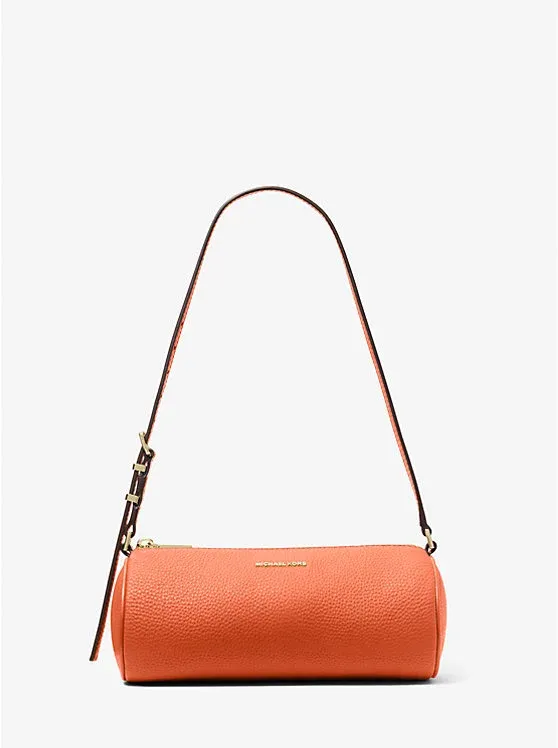Izzy Small Pebbled Leather Barrel Pochette
