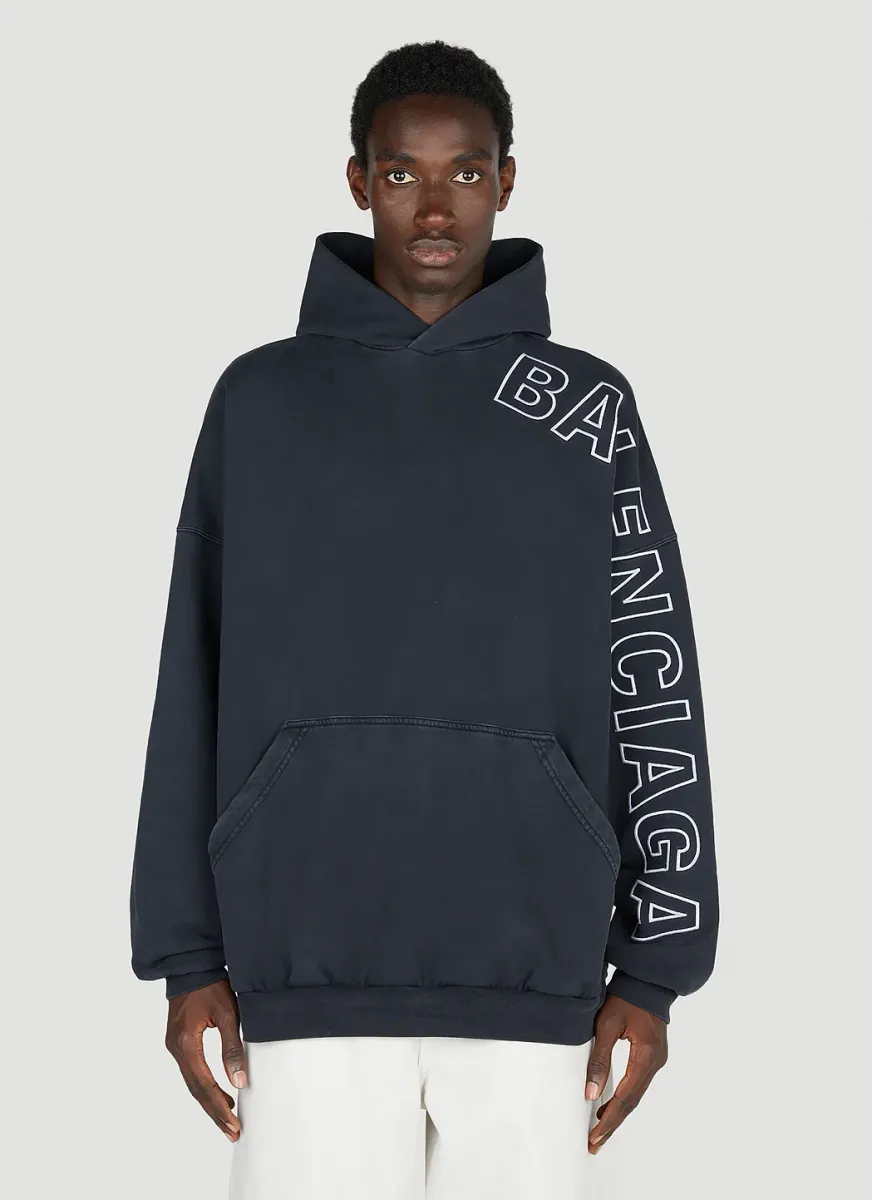 Logo Print Hoodie