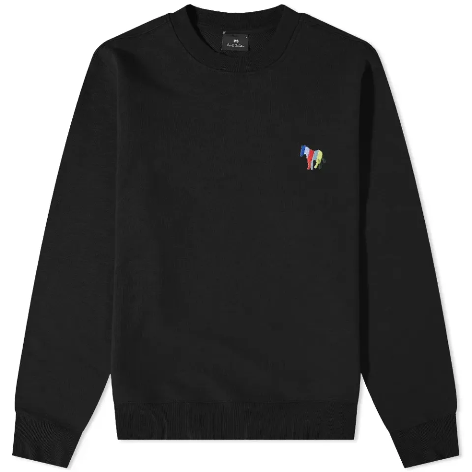 New Zebra Logo Crew Sweat