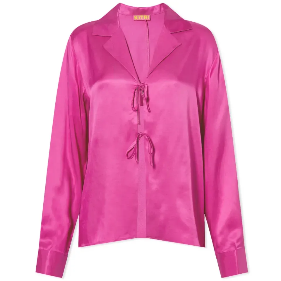 Devon Tie Front Top