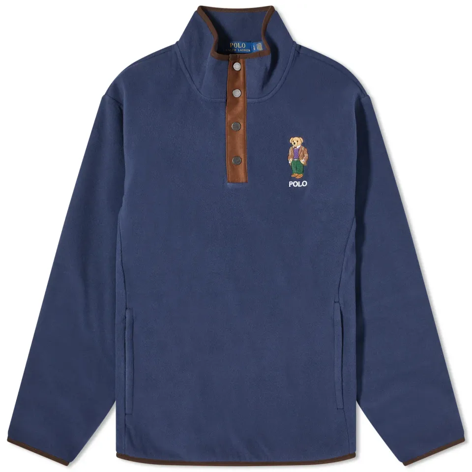 Snap Neck Herritage Bear Fleece