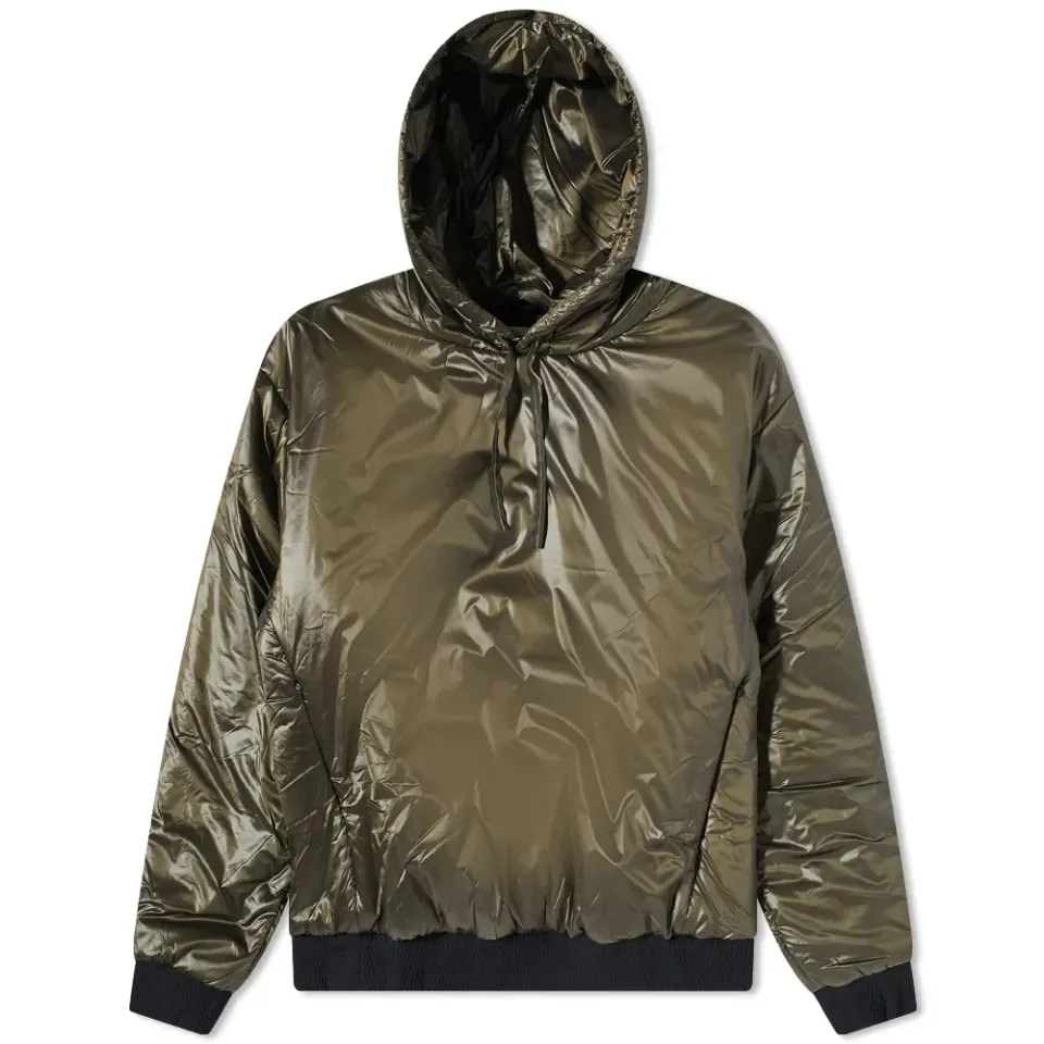 HD Nylon PrimaLoft Insulated Hooded Jacket
