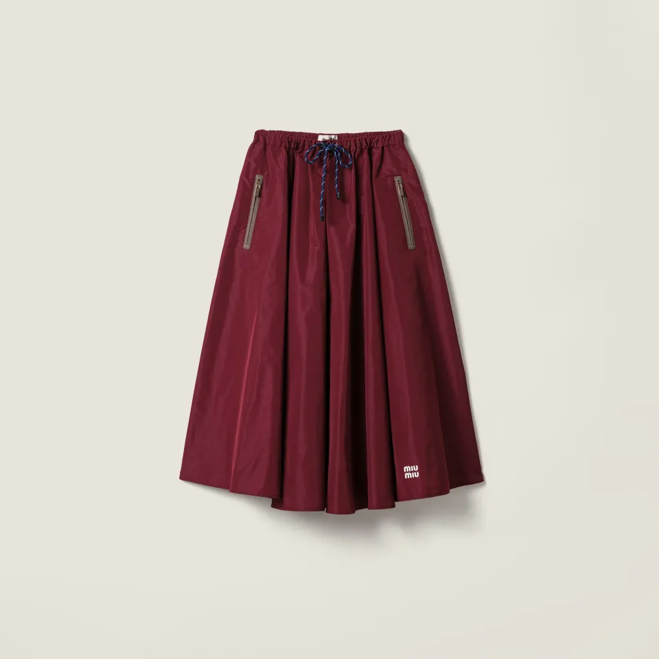 Technical fabric skirt