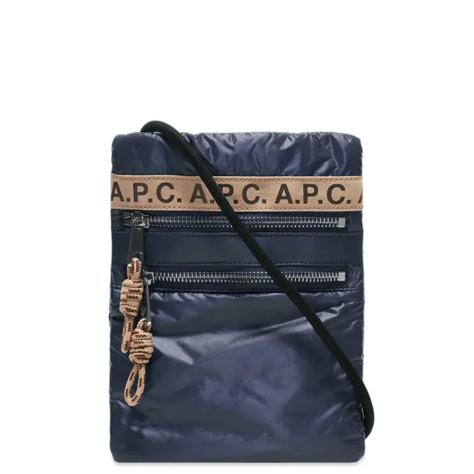 A.P.C. Repeat Logo Neck Pouch