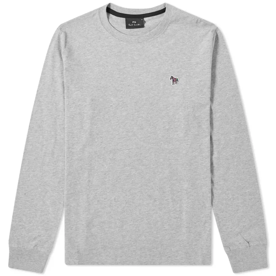 Long Sleeve Zebra Logo Tee