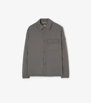 Nylon Dalewood Overshirt in Graphite grey