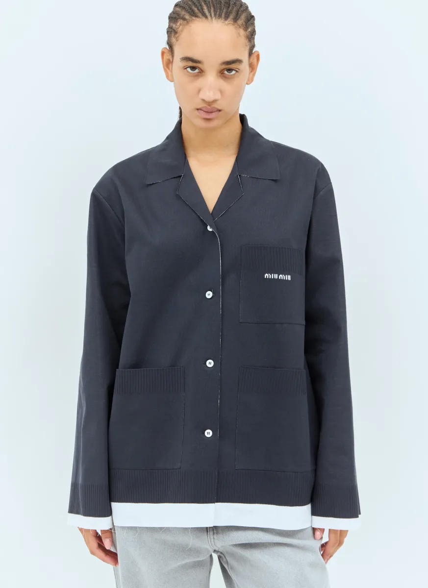 Logo Motif Shirt
