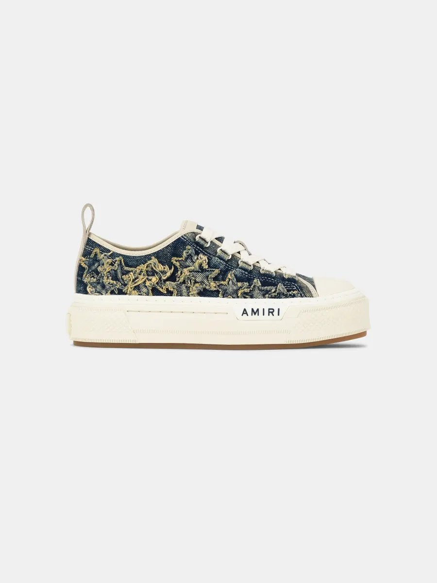 WOMEN - WOMEN'S DENIM COURT LOW - Blue