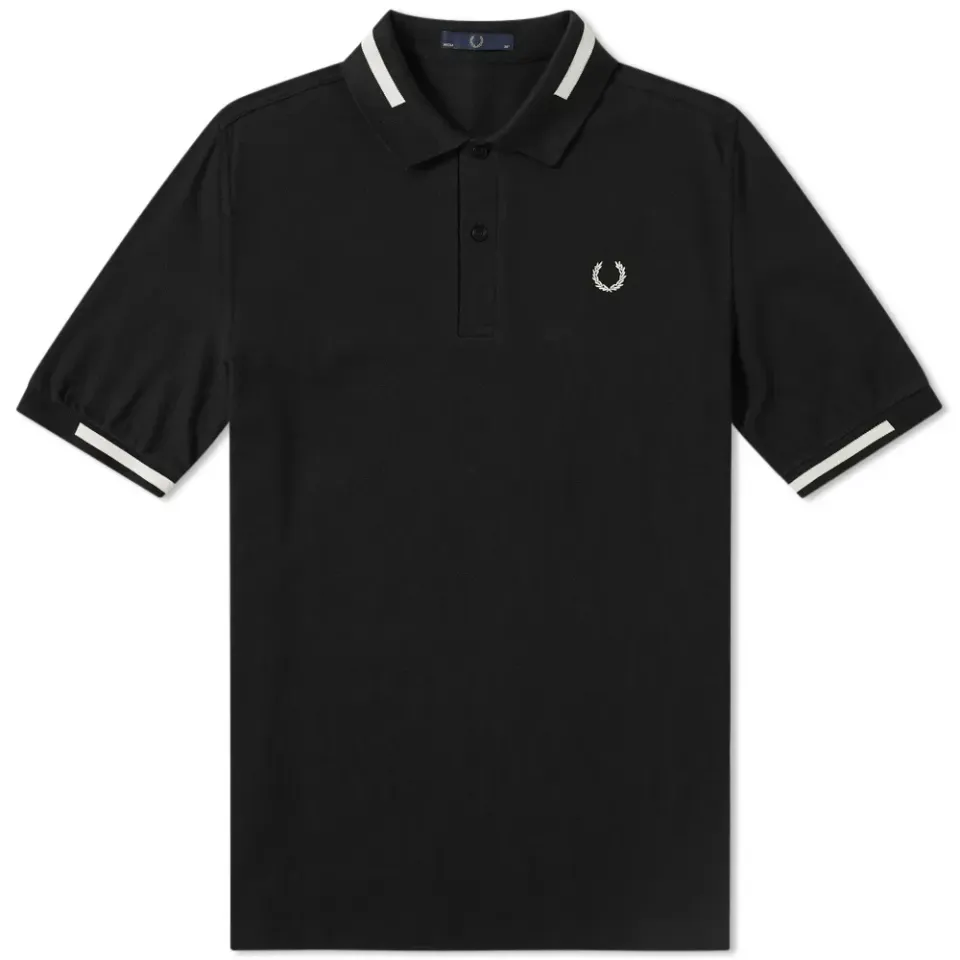 Fred Perry Laurel Broken Tipped Pique Polo
