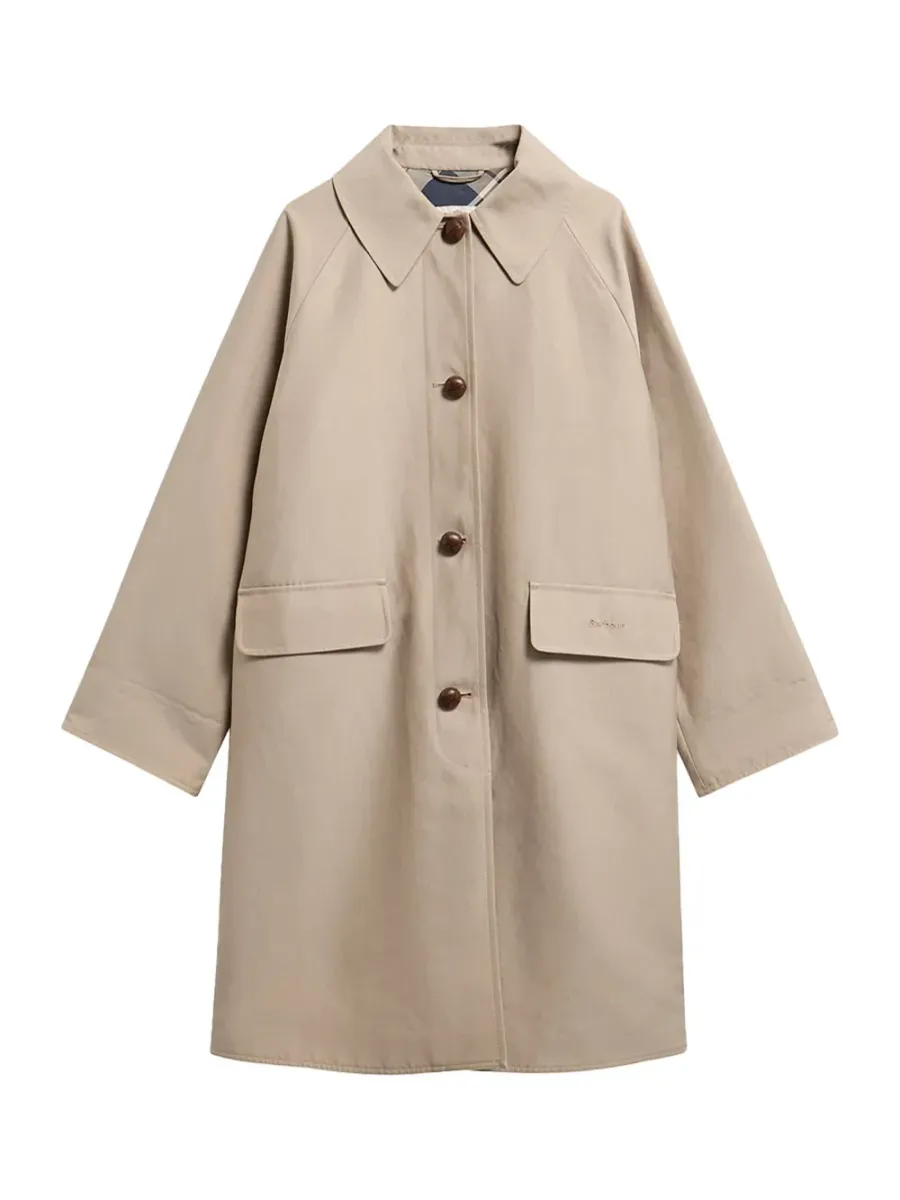 Ria Sproof Coat Lt Tren