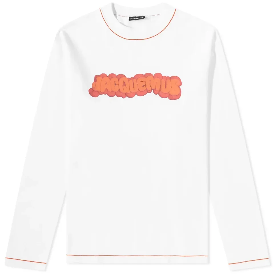 Long Sleeve Paste Logo T-Shirt