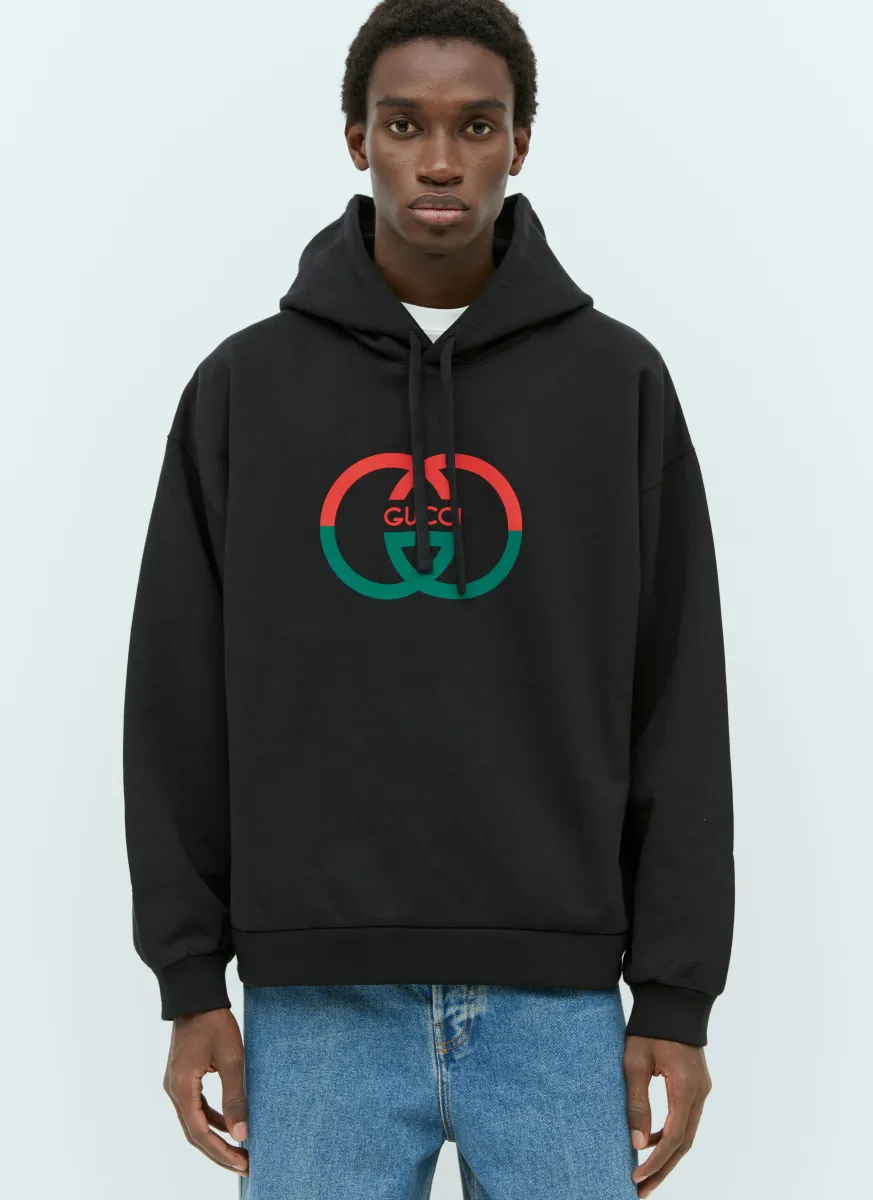 Logo Print Hooded Sweatshirt