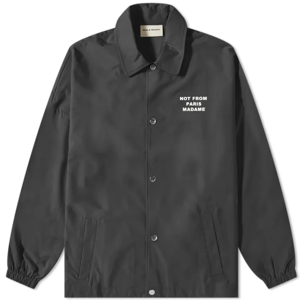 Slogan Coach Jacket
