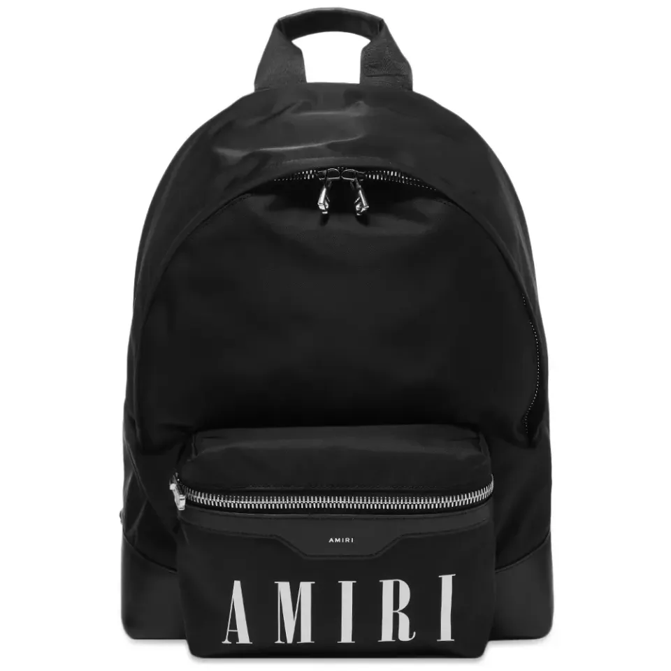 Nylon Logo Backpack