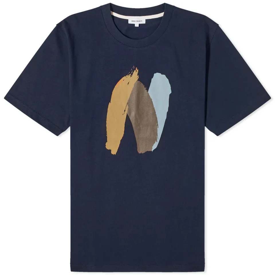 Johannes Organic Paint N Logo T-shirt
