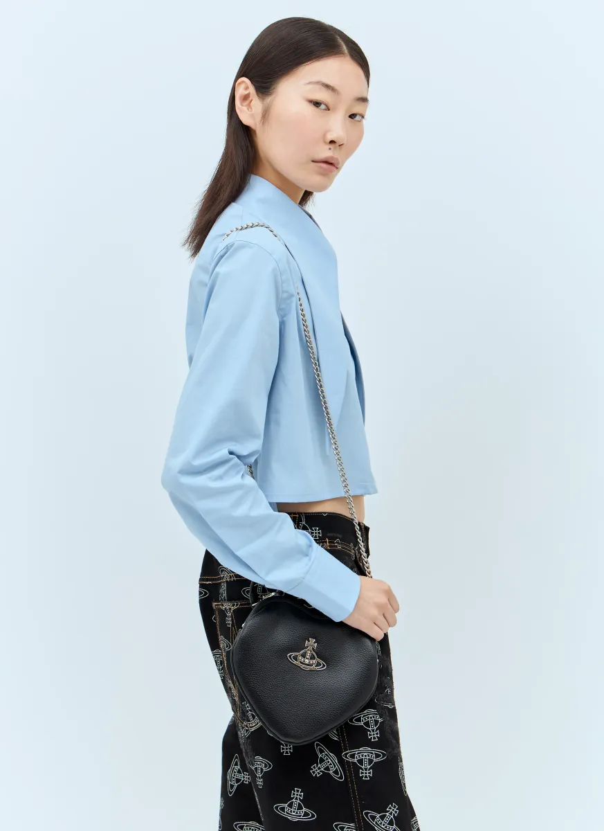 Belle Heart Frame Shoulder Bag