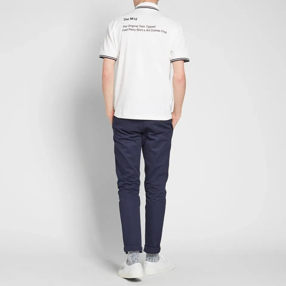 Fred Perry x Art Comes First Printed Twin Tipped Polo