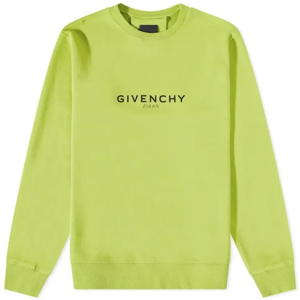 Reverse Print Classic Crew Sweat