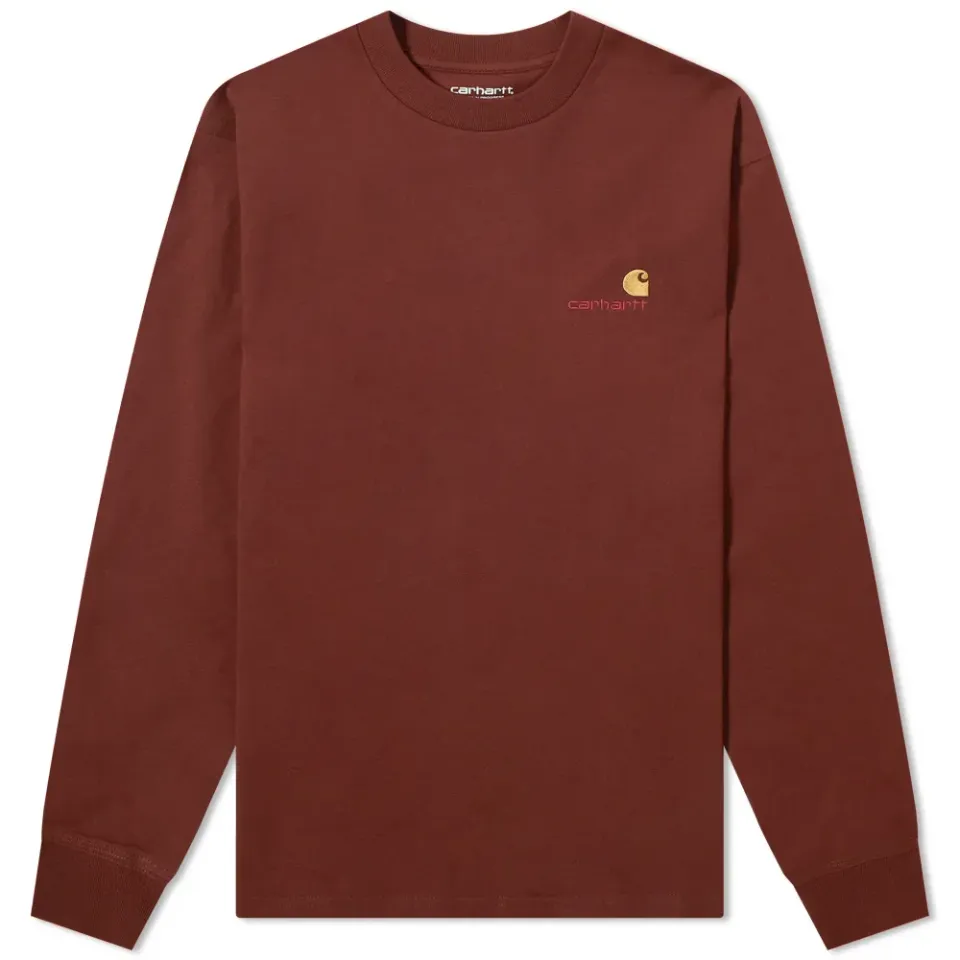 Long Sleeve American Script T-Shirt
