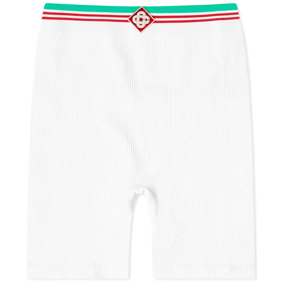 Seamless Ribbed Cycling Shorts