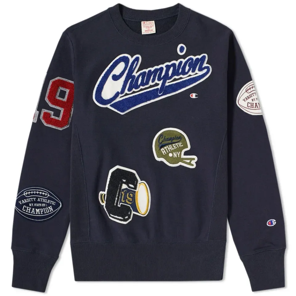 Vintage Patch Crew Sweat - END. Exclusive