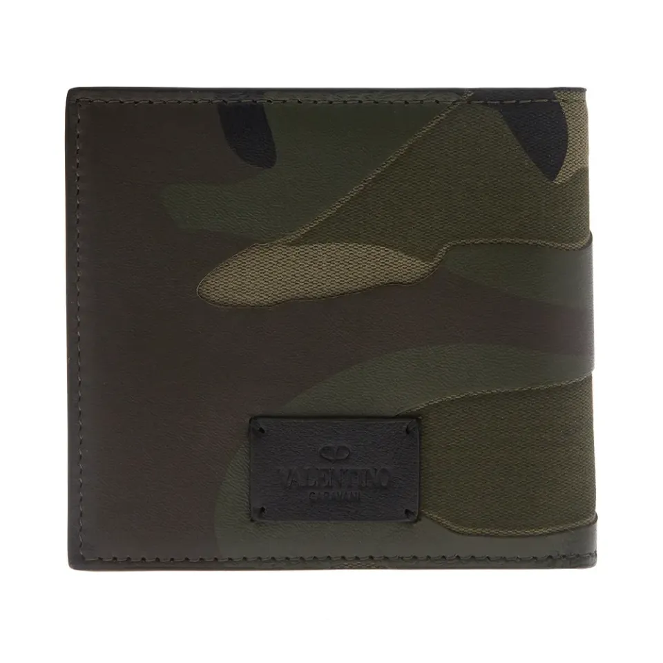 Bonded Camouflage Billfold Wallet