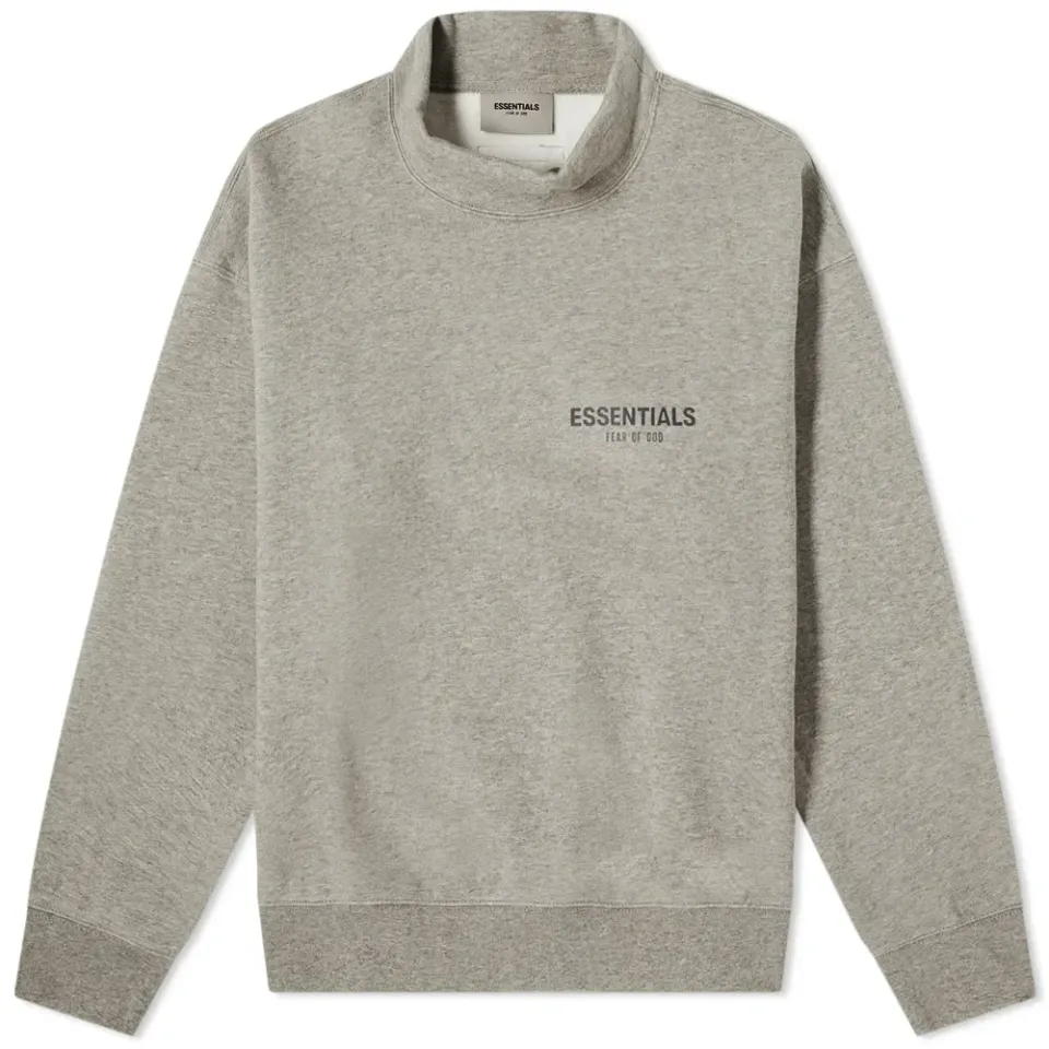 Pull-Over Mock Neck Sweat