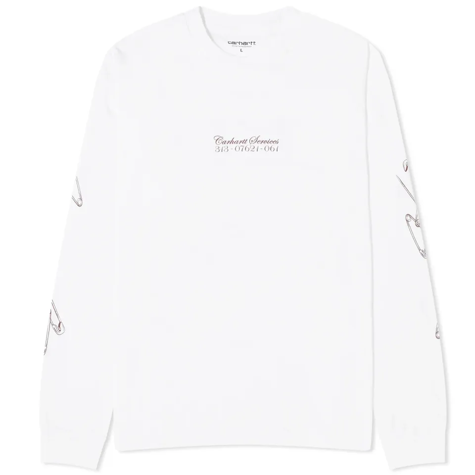 Long Sleeve Safety Pin T-Shirt