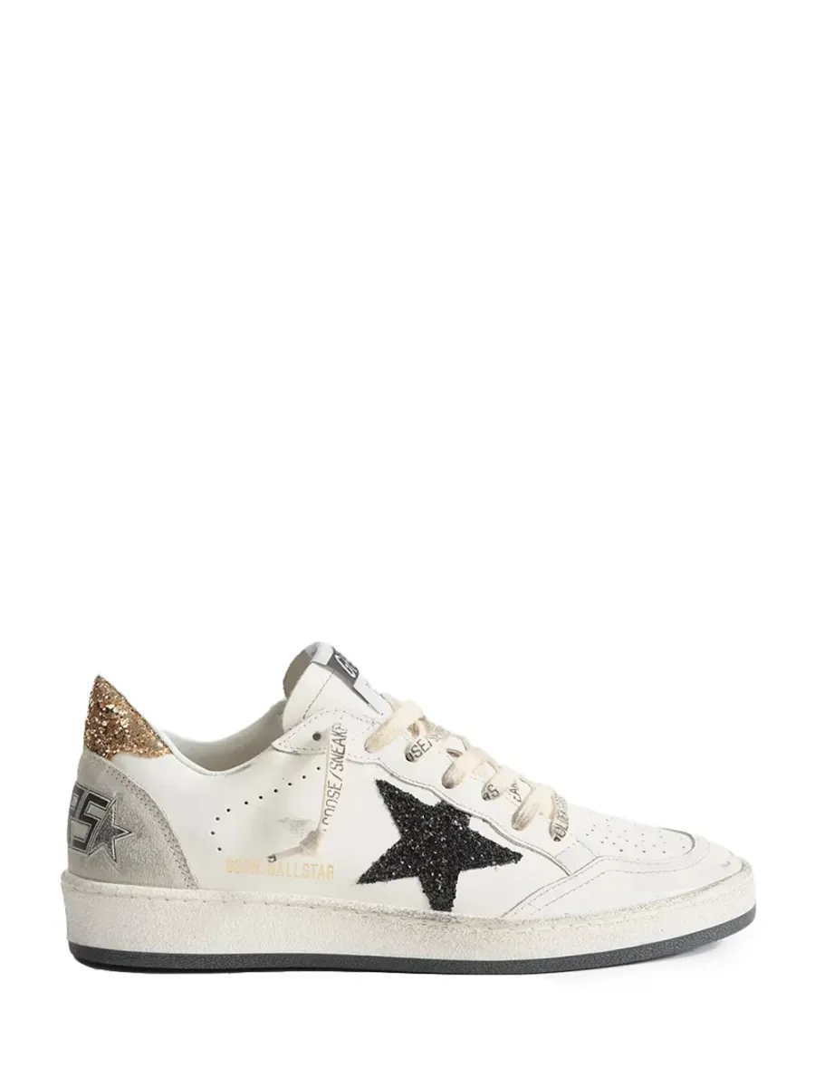 Ballstar Glitter White/Black