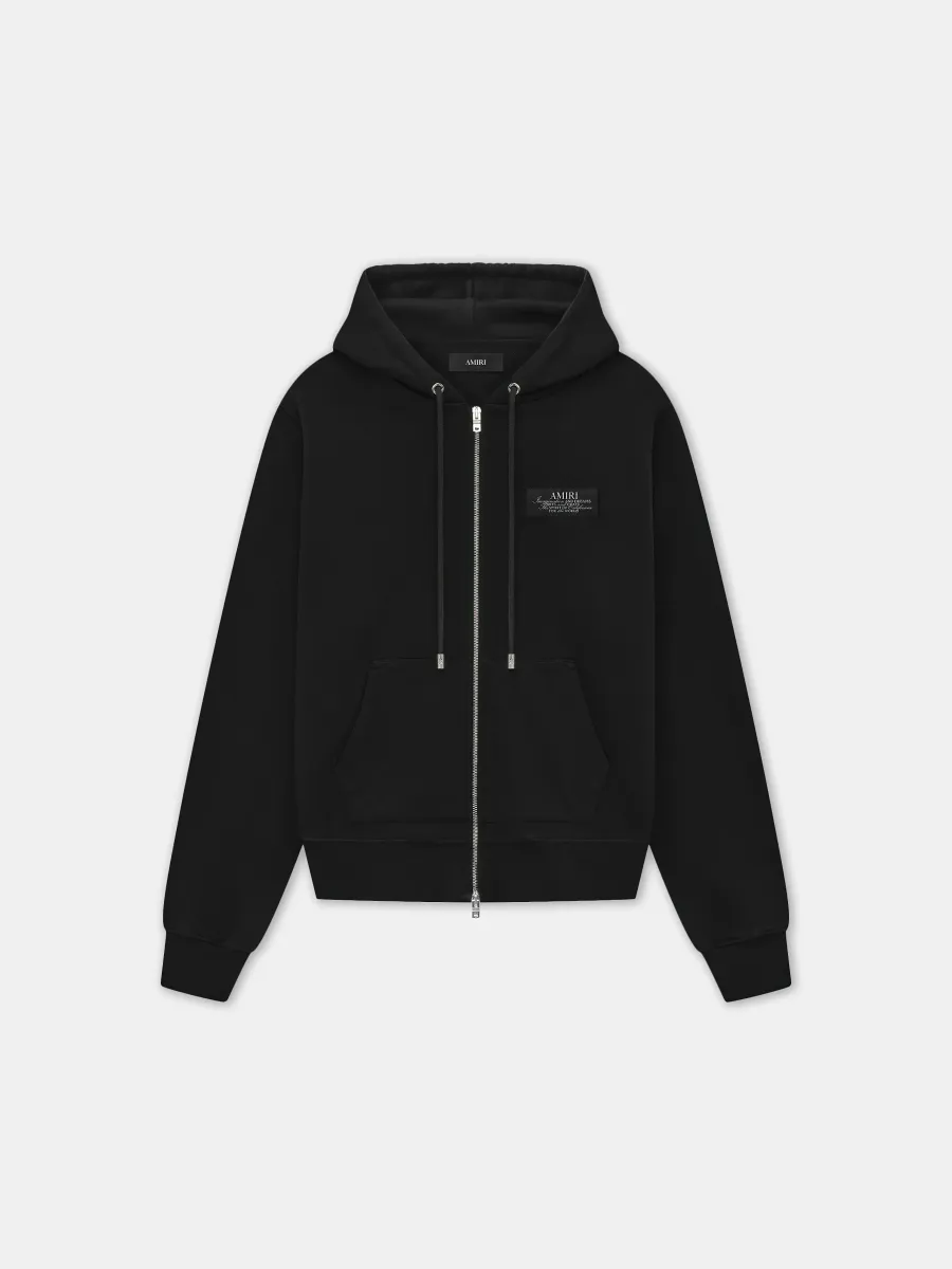 SPIRIT ZIP HOODIE - Black