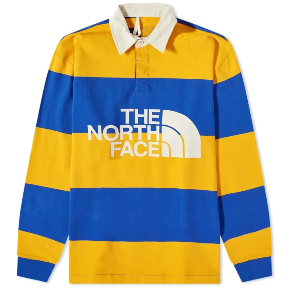 Color Block Rugby Polo
