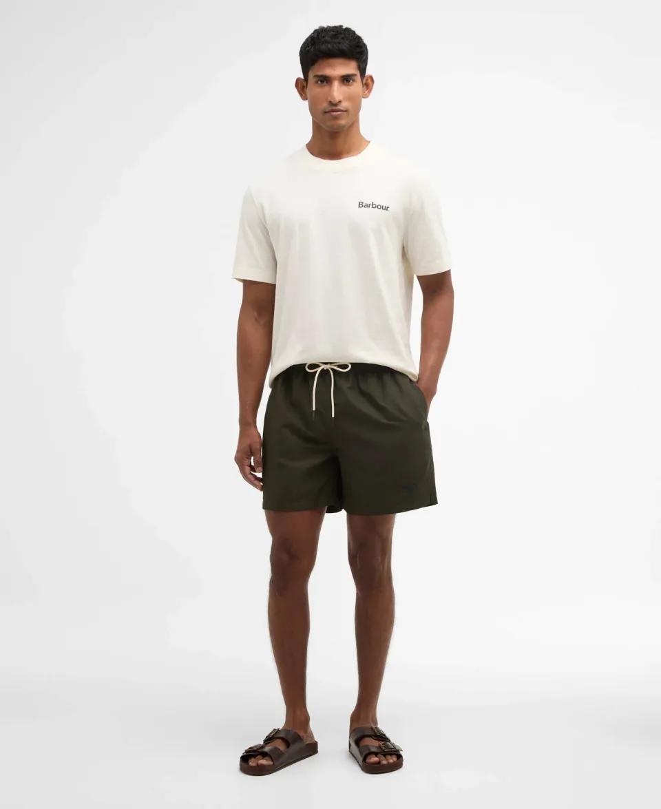 Water Reactive Tartan Swim Short
