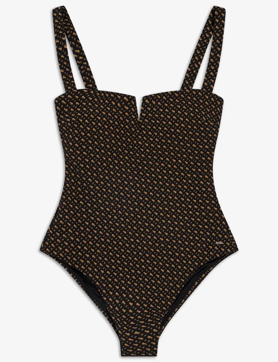 Monogram Swimsuit Multi