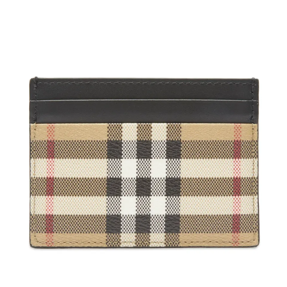Sandon Check Card Holder