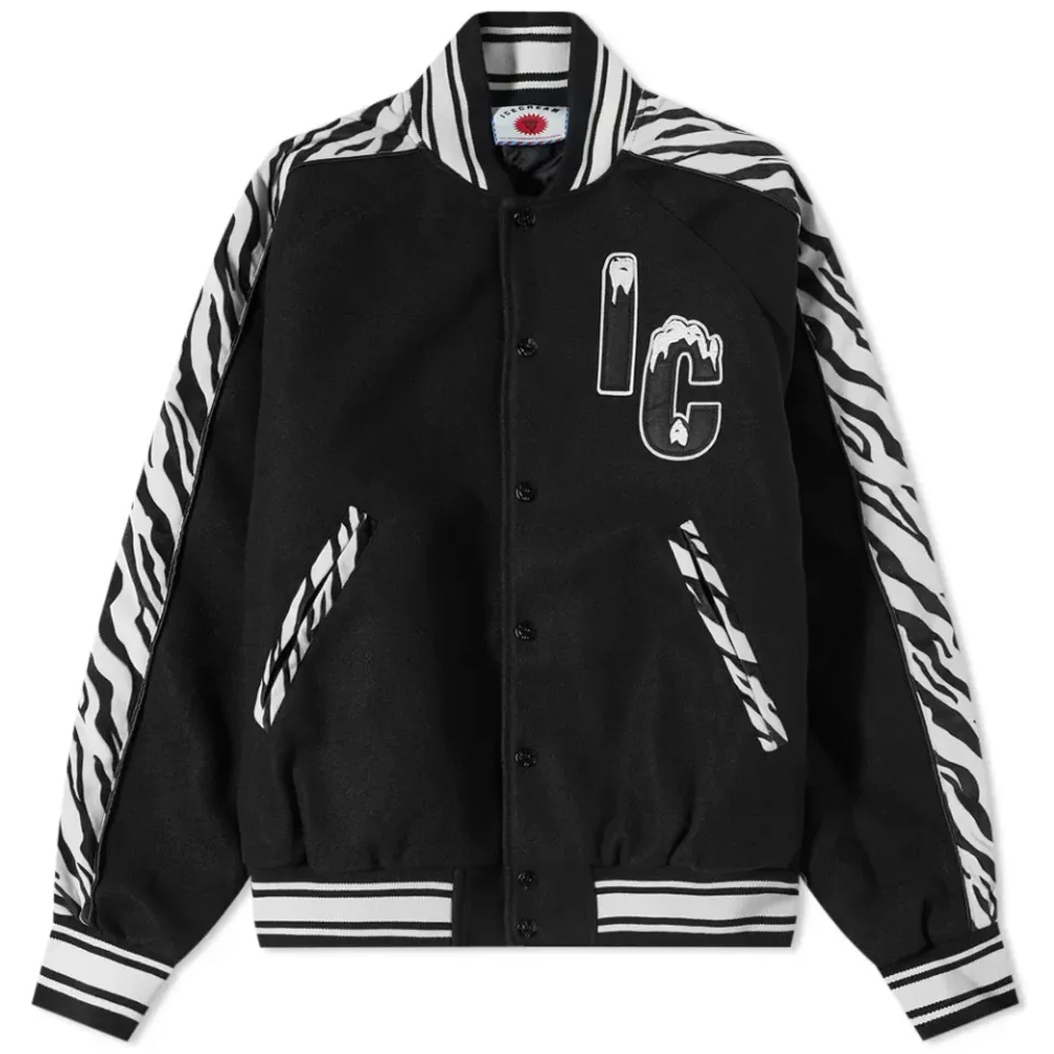 Zebra Varsity Jacket