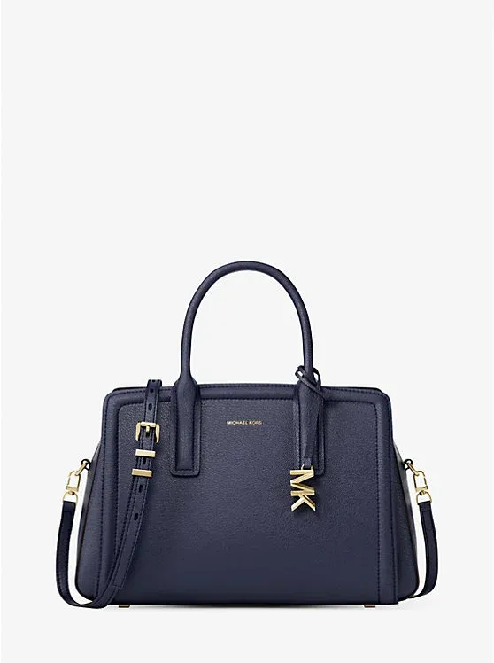 Laila Medium Leather Satchel