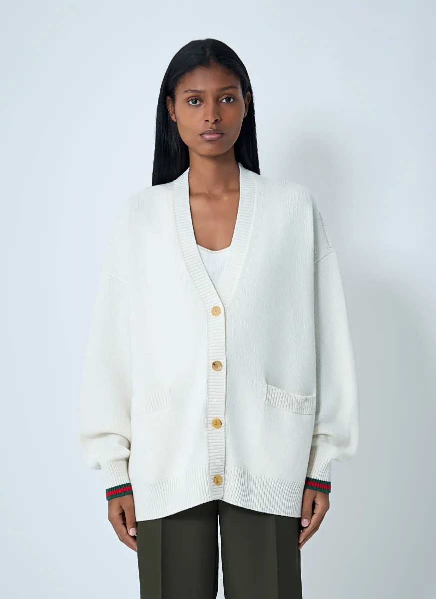 Web Trim Cardigan