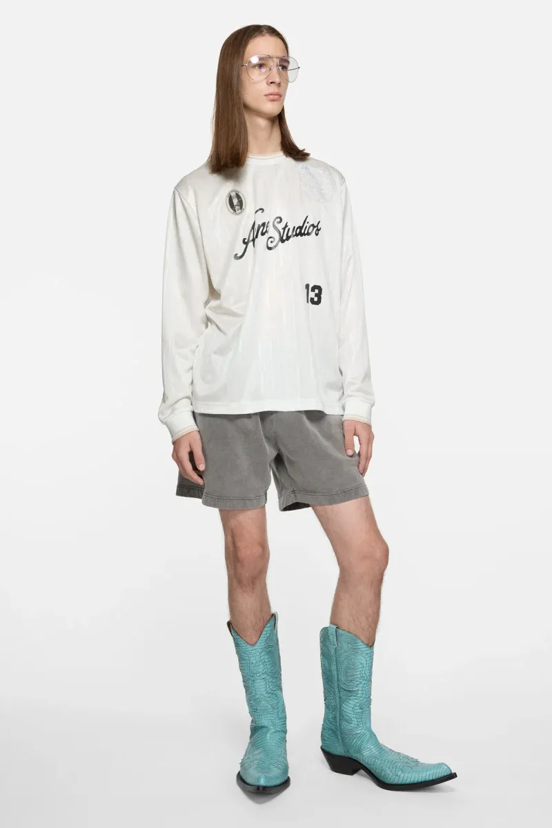 Logo sports jersey top