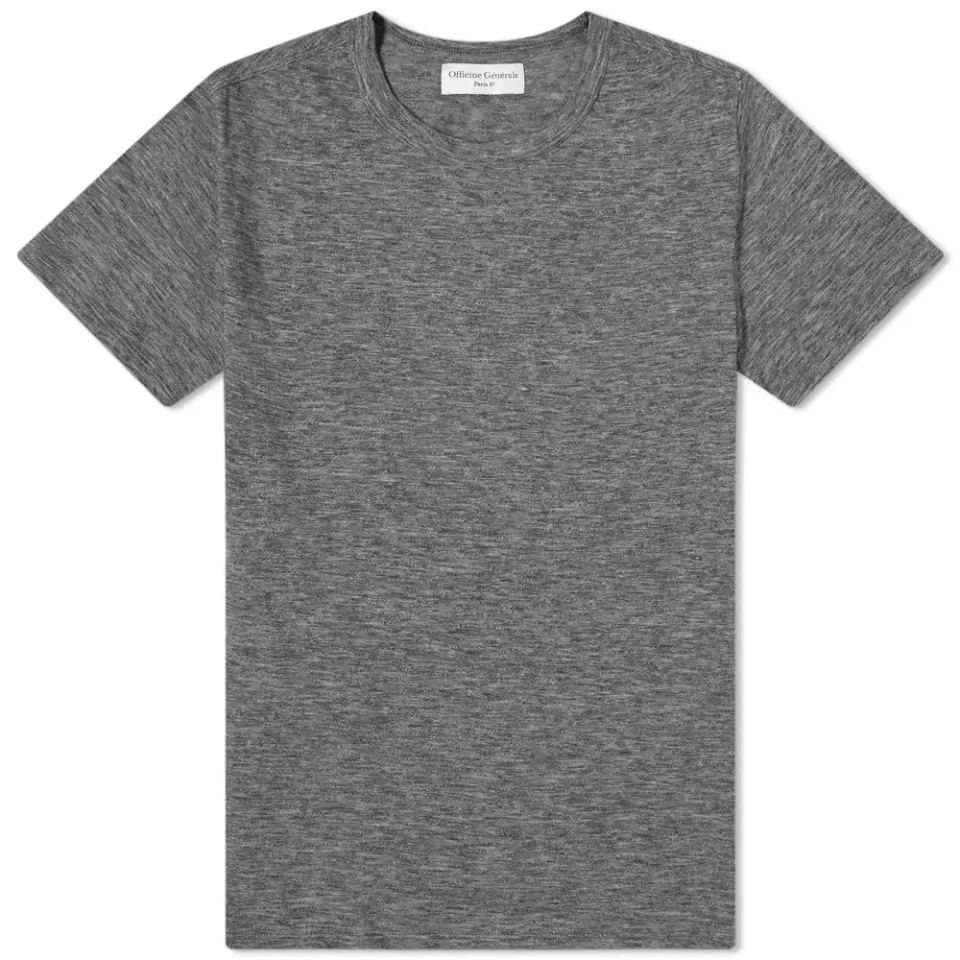 Officine Générale Japanese Slub Cotton T-Shirt