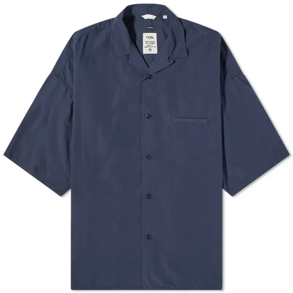 Open Collar Wind Shirt