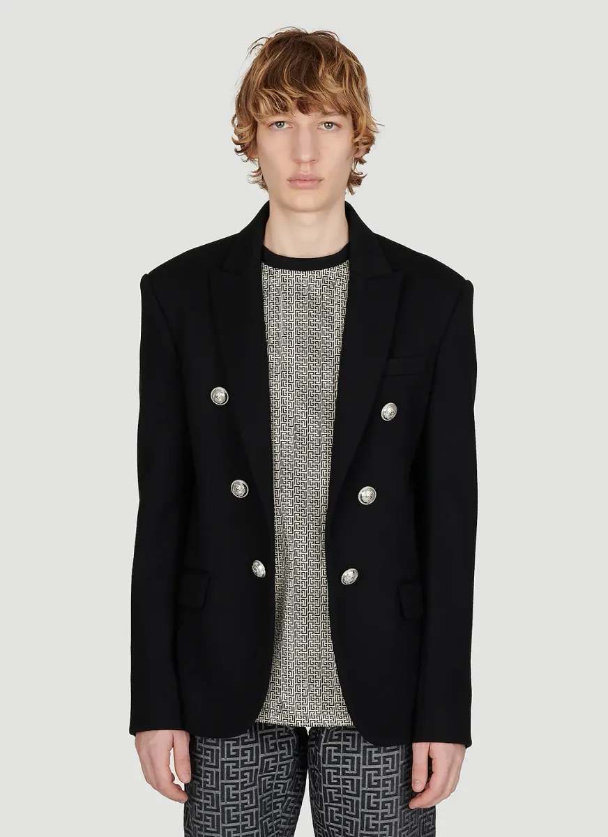 Flannel 6 Button Jacket
