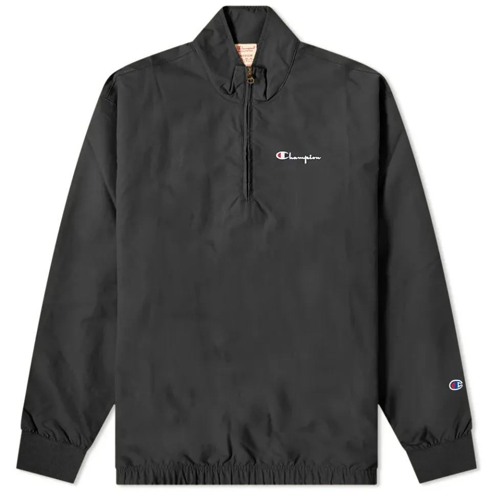 Small Script Half Zip Track Top