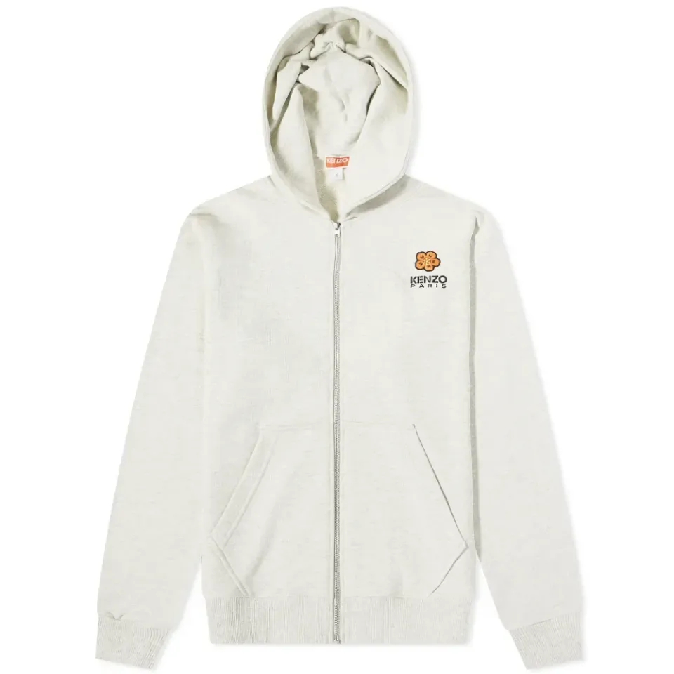Crest Logo Zip Hoodie