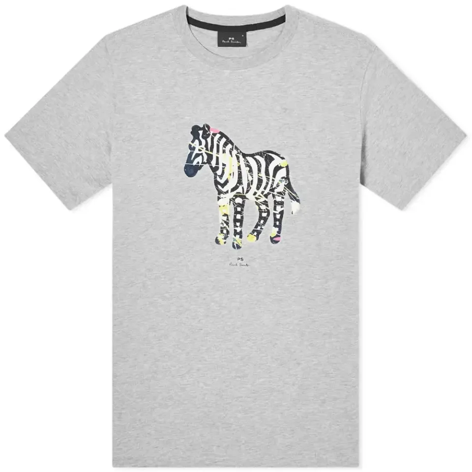 Large Zebra Print T-Shirt