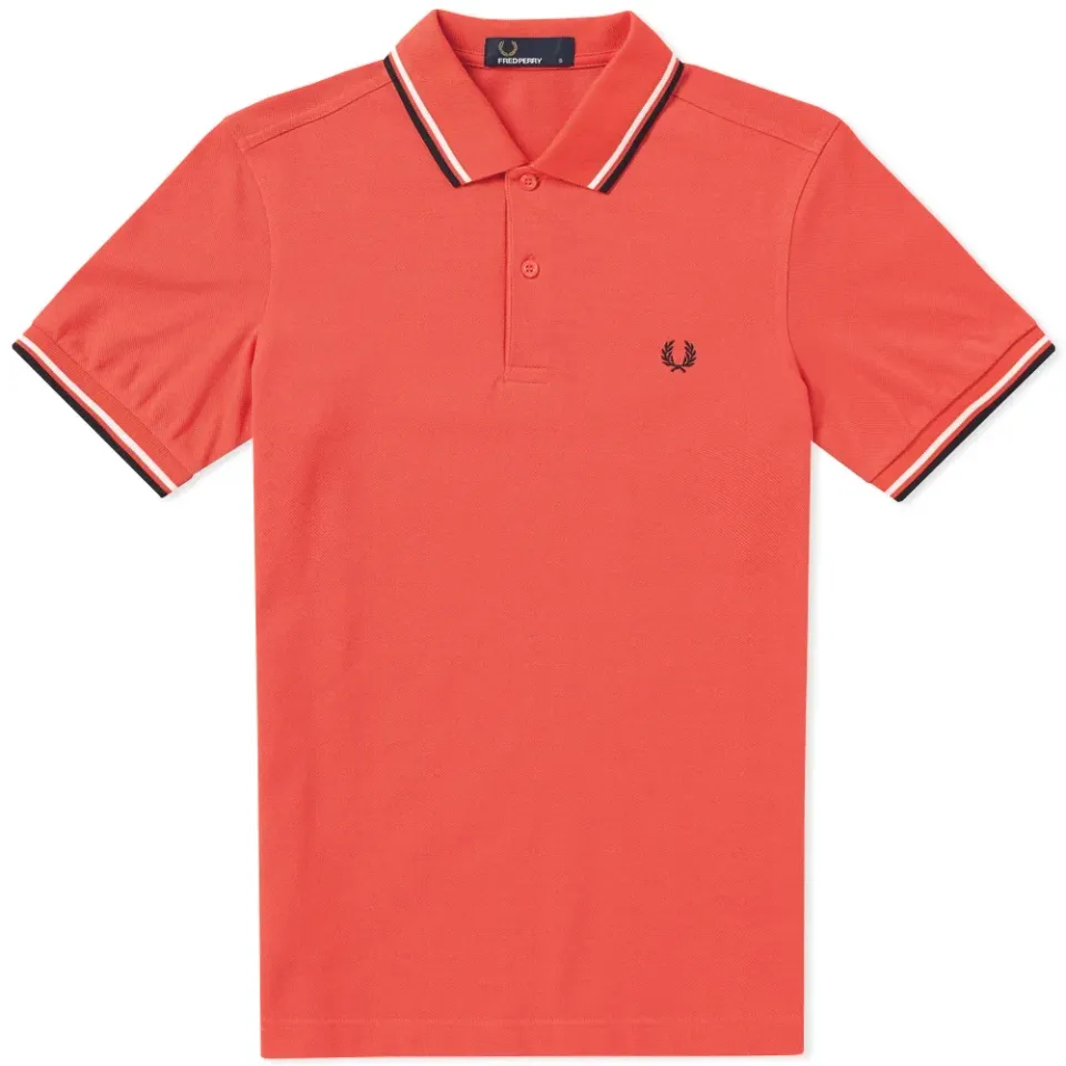 Fred Perry Slim Fit Twin Tipped Polo