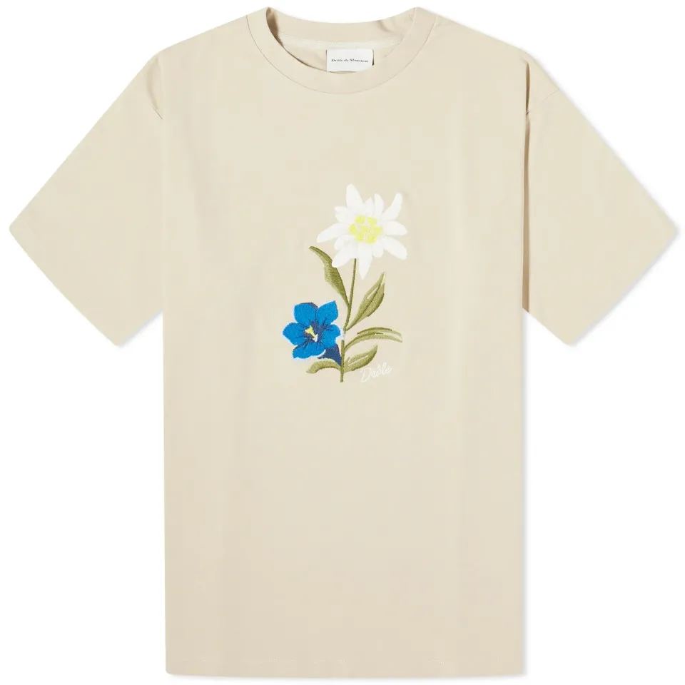 Embroidered Flower T-Shirt
