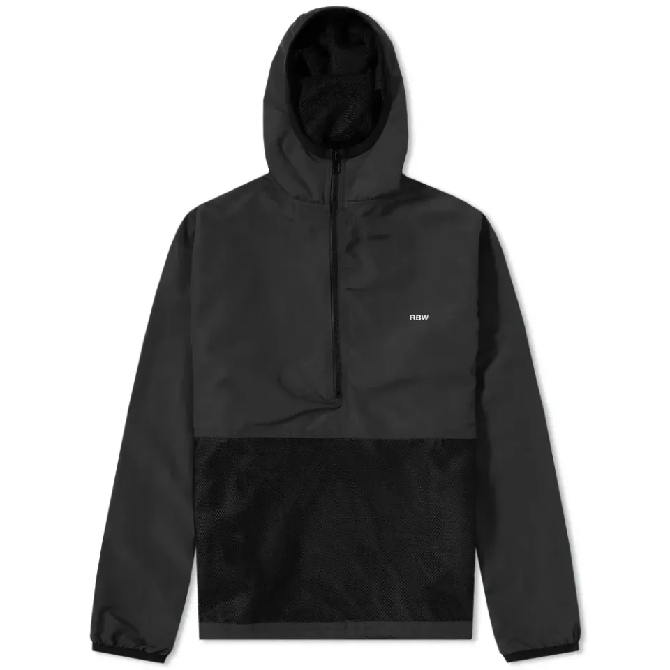 Mesh Pocket Popover Jacket