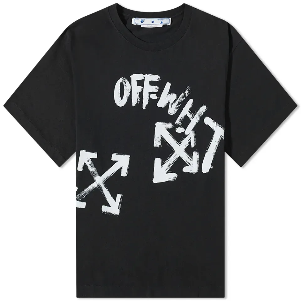 Paint Script Oversized Skate T-Shirt